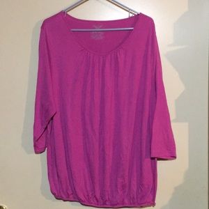 Fuchsia top